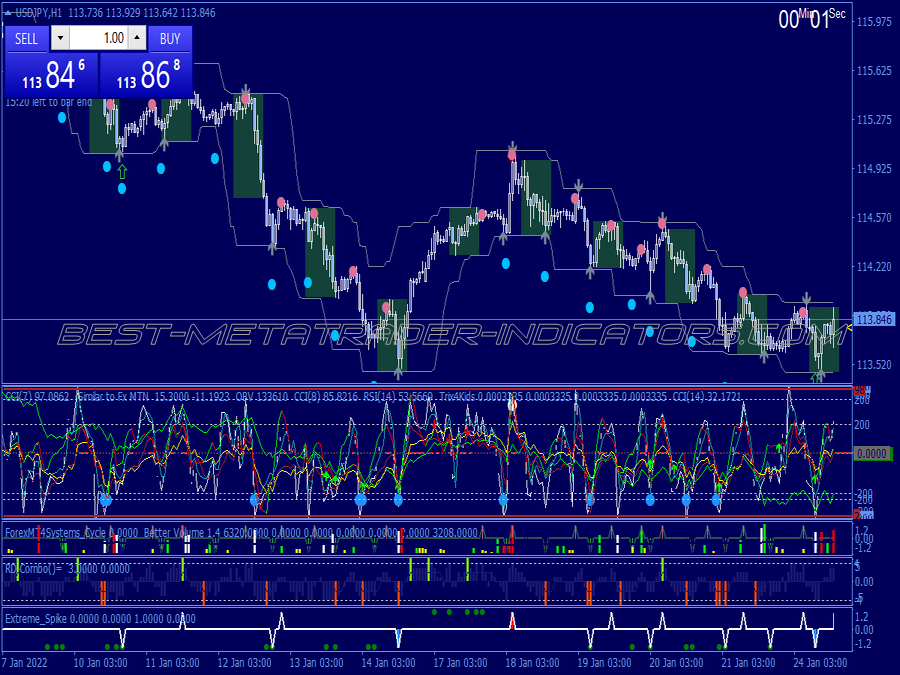 Reversal Trading System with Alerts & Arrows